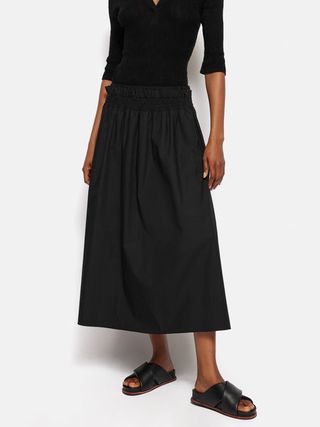 Cotton Poplin Skirt 