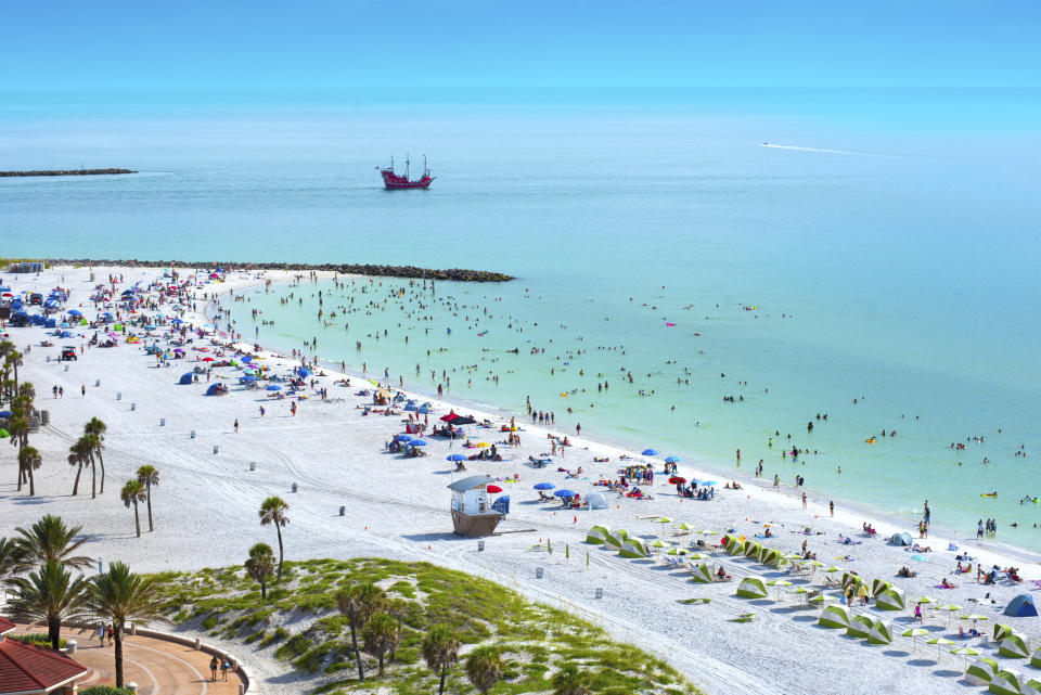 People on the beach