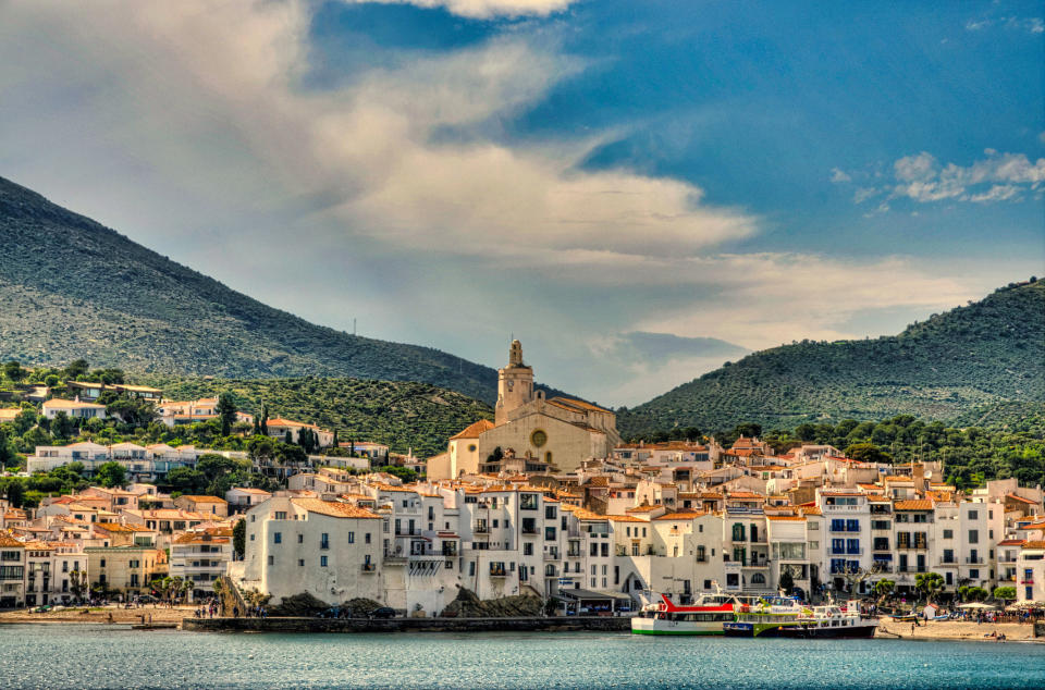 A coastal Spanish town