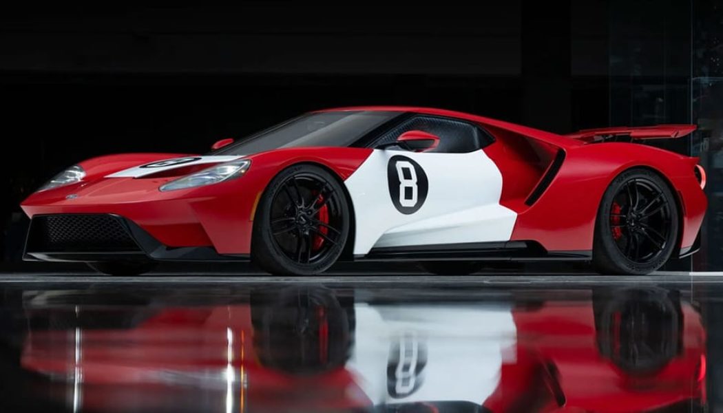 Air Jordan 1-Inspired 2022 Ford GT Surfaces for Auction