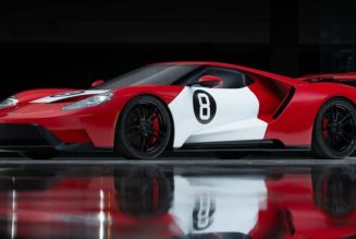 Air Jordan 1-Inspired 2022 Ford GT Surfaces for Auction