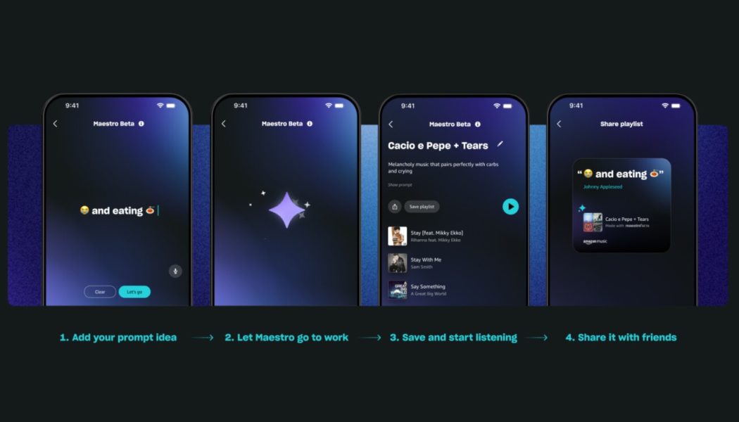 Amazon Music launches Maestro, a new AI playlist generator—here’s your first look at the beta