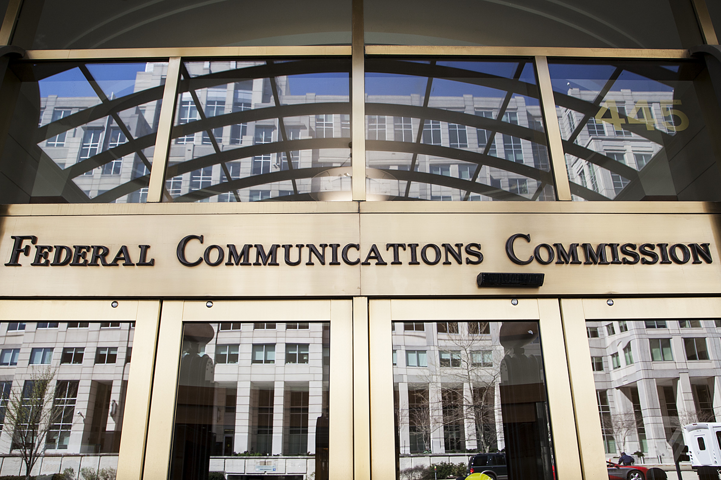 A photo of FCC’s headquarters in Washington, DC