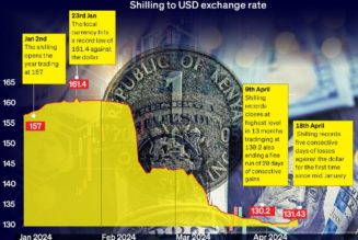 Dollar rally drives shilling to 5-day weakening streak