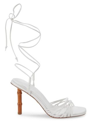 Veronica Beard, Cabot Leather Strappy Sandals