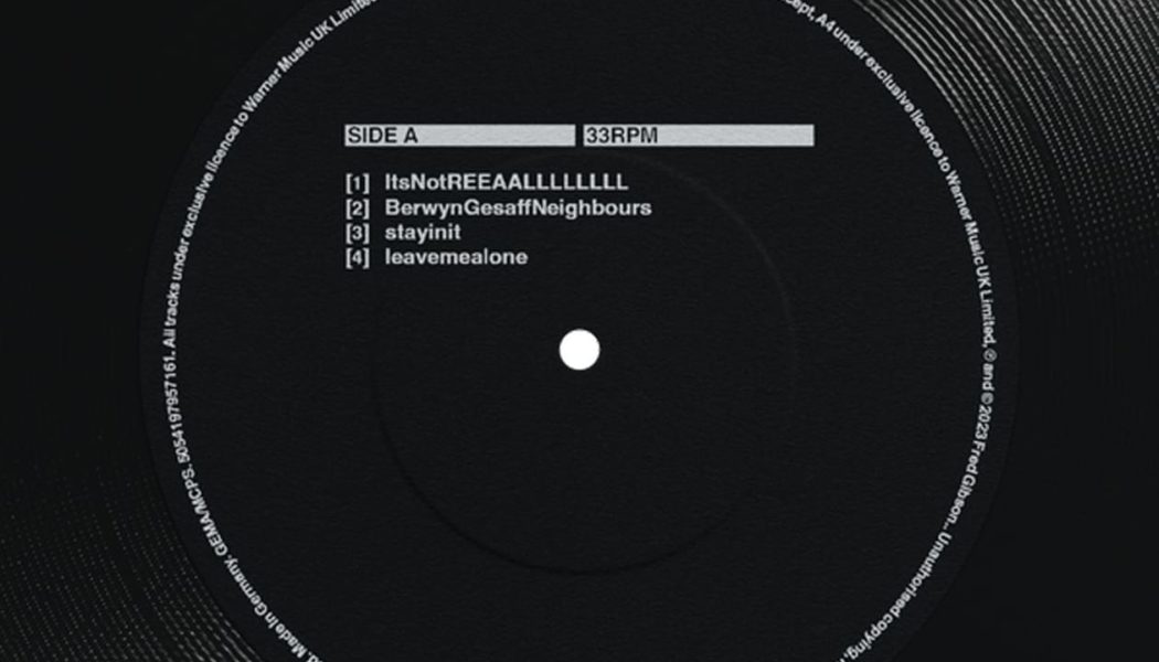 Fred again.. Reveals 'USB001' Vinyl