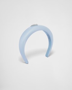 A Prada nylon headband. 