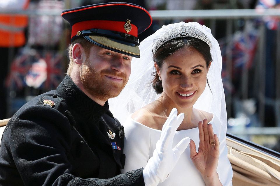 Beinahe 2 Milliarden Menschen – also fast ein Viertel der Weltbevölkerung – schalteten ein, als Prinz Harry und Meghan Markle 2018 "Ja" zueinander sagten.