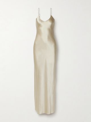 Cami Silk-Satin Gown