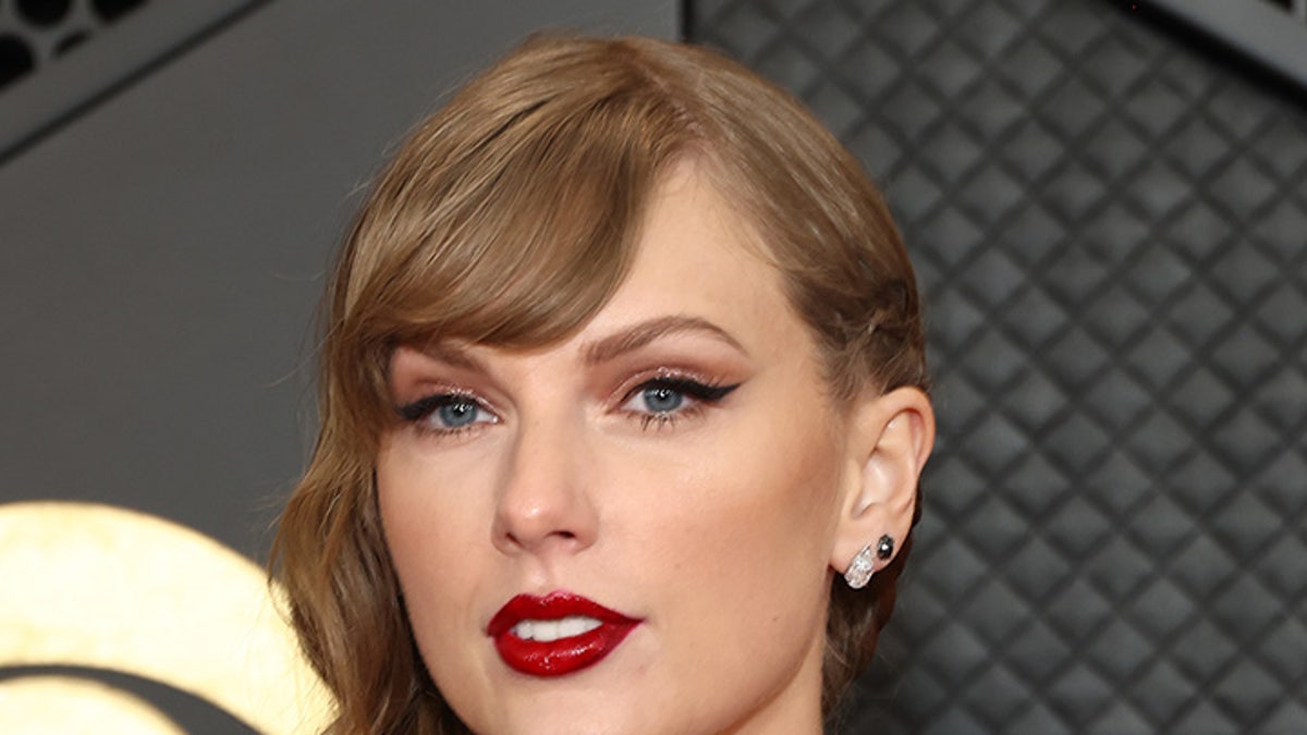 Taylor Swift attends the 66th GRAMMY Awards