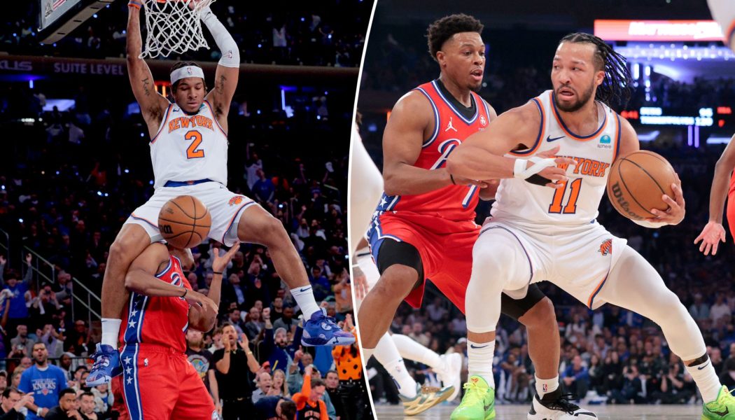 Knicks vs. 76ers Game 1 live updates: New York takes thrilling Game 1 at The Garden