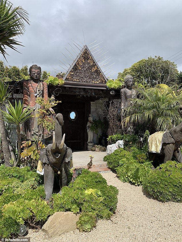 At spiritual shop The Sacred Space, Balinese gardens and meditation areas surround the store that sells crystals, jewelry, unique items for the garden and more