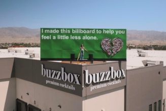 Mind Reading: Meet The Music Artist Who Performed On A Coachella Billboard To Help Fest-Goers Feel Less Alone