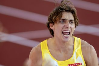 Mondo Duplantis breaks pole vault world record for eighth time