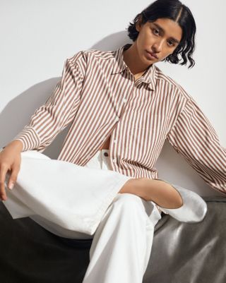 Indy Oversized Stripe Shirt