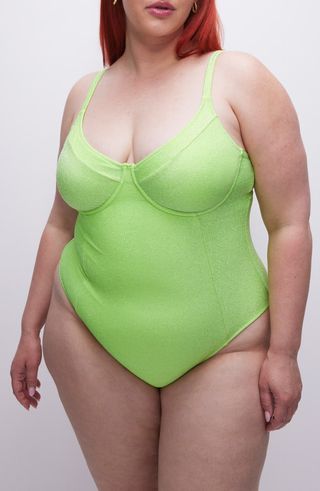 Sparkle Show Off Underwire One-Piece Swimsuit