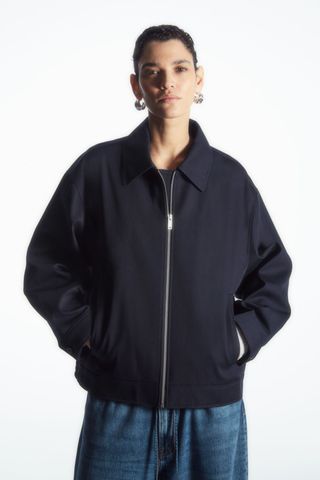 Collared Cotton Jacket