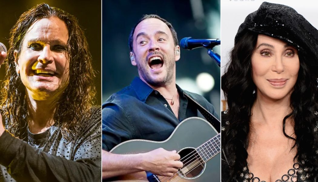 Rock & Roll Hall of Fame's 2024 Class: Ozzy, Dave Matthews Band, Cher, Jimmy Buffett & More