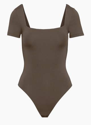 Contour Squareneck Shortsleeve Bodysuit