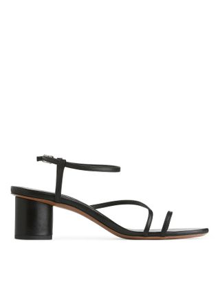 Arket + Heeled Leather Sandals