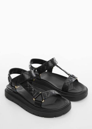 Velcro Padded Sandal - Women