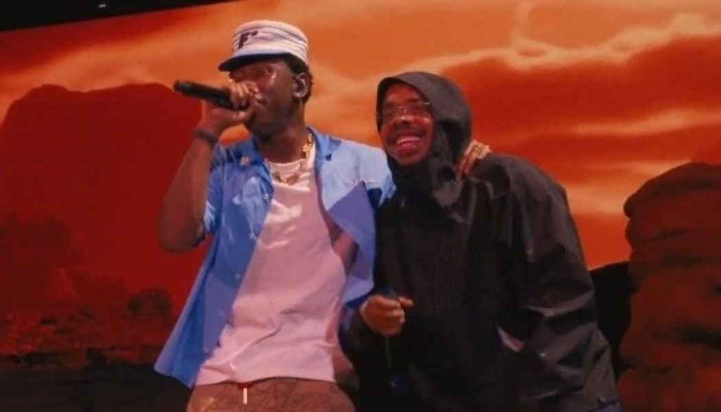 Tyler the Creator reunites with Earl Sweatshirt at Coachella