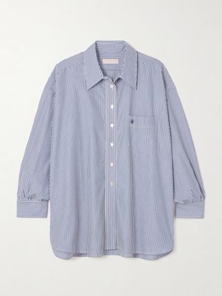 Kappa Striped Cotton-Poplin Shirt