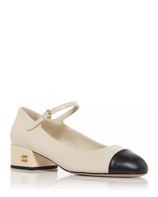 Miu Miu Block Heel Mary Jane Pumps