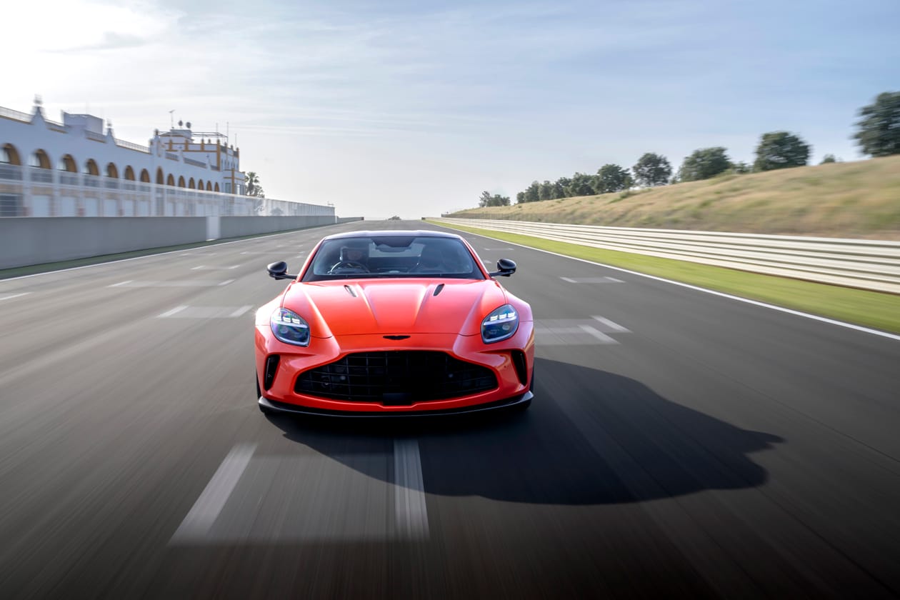 Aston Martin Vantage Test Drive and Review Photos Sports Car Baby AM