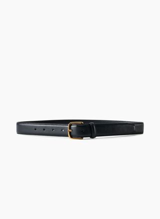 Black and brass belt