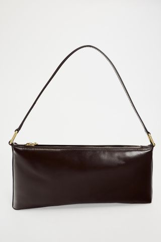 Zippered Shoulder Bag