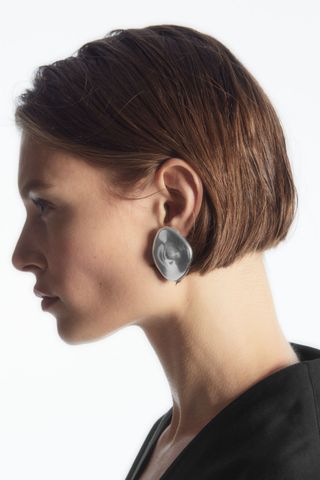 Mismatched Organic-Shaped Earrings