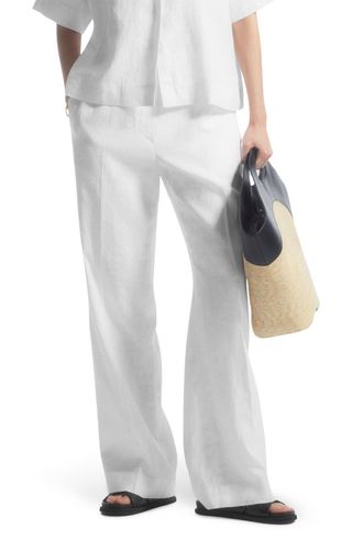 Linen Wide Leg Pants