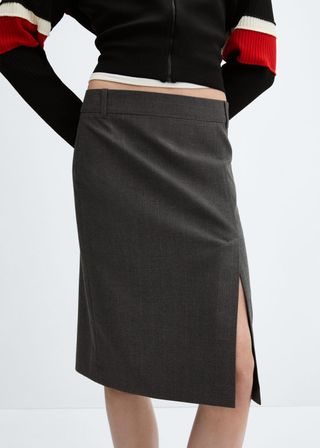 Pinstripe Skirt - Women