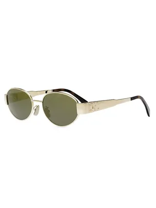 Triomphe 52mm Oval Sunglasses