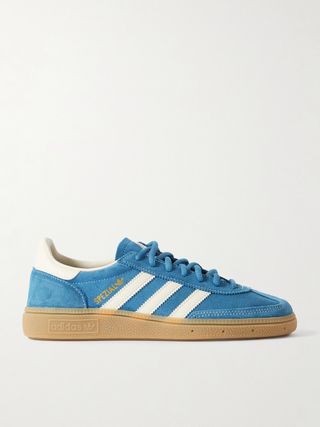 Handball Spezial Leather-Trimmed Suede Sneakers