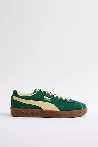 Puma Green & Beige Delphin Trainers