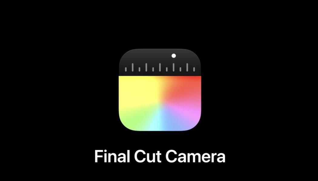 Apple launches Final Cut Camera app to support multicam productions