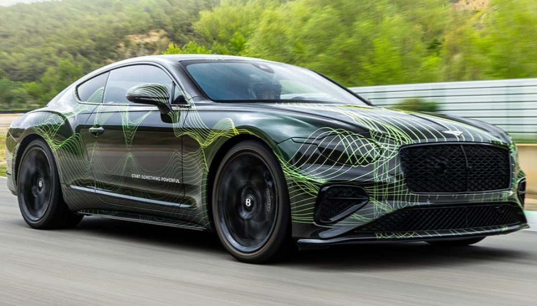 Bentley Shares Sneak Peek at New 770 HP Continental GT