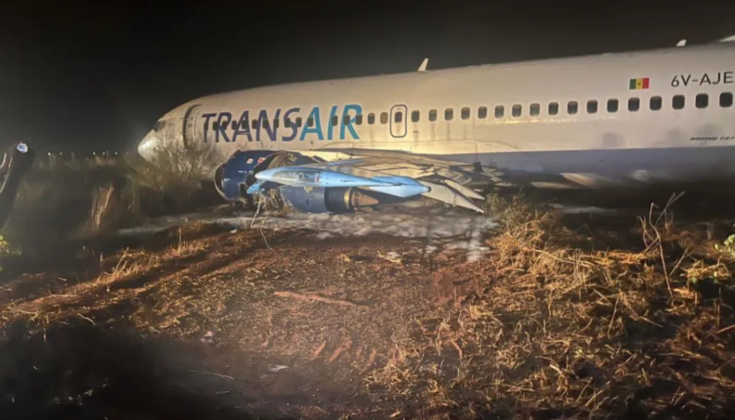 Boeing plane skids off runway in Senegal, injures 11