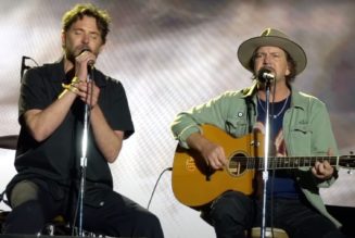 Bradley Cooper joins Pearl Jam to sing "Maybe It's Time" at BottleRock Napa Valley