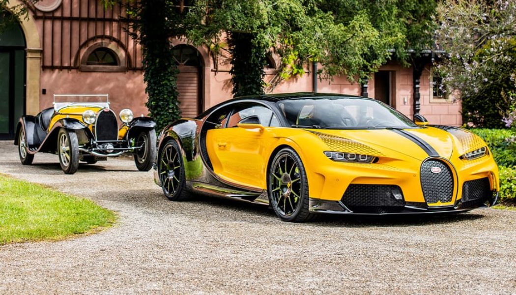 Bugatti Pays Tribute to the Type 55 with One-Off Chiron Super Sport 55