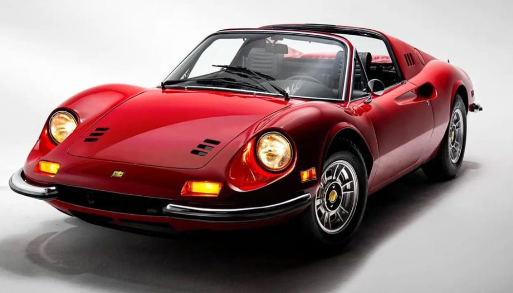 Cher-Owned 1972 Ferrari Dino 246 GTS Surfaces at Auction