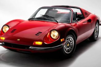 Cher-Owned 1972 Ferrari Dino 246 GTS Surfaces at Auction