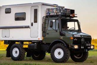 Custom Mercedes-Benz Unimog Camper by Wabi-Sabi Overland Surfaces at Auction