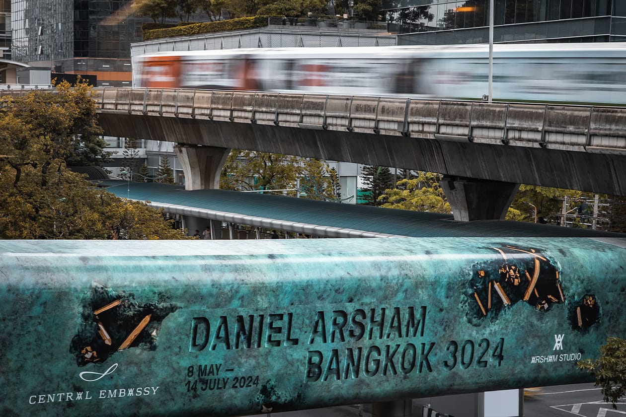 Daniel Arsham x Central Embassy BANGKOK 3024 Exhibition Info