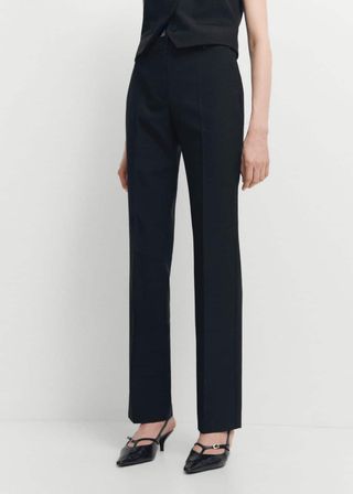 Wool Suit Pants - Women