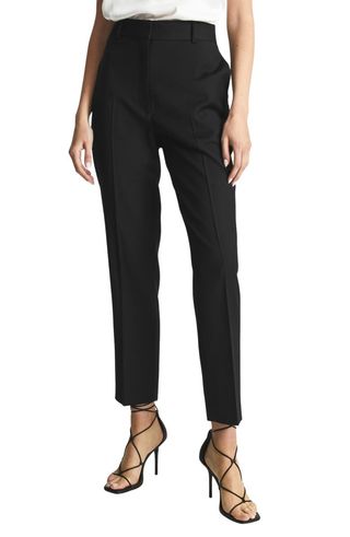 Haisley High Waist Wool Blend Pants