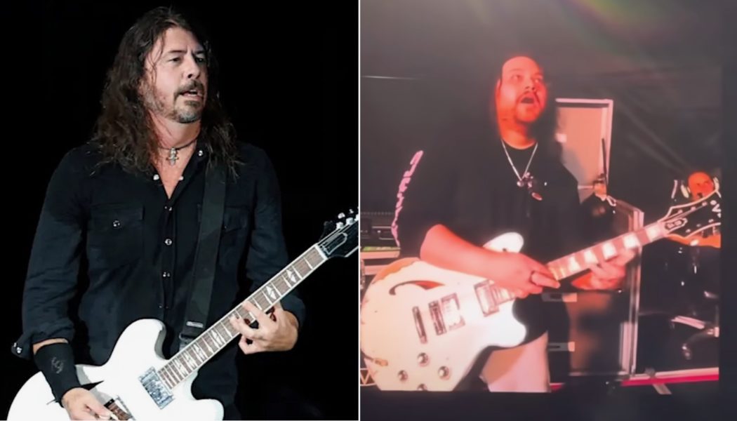 Foo Fighters prank fans with Wolfgang Van Halen on "Eruption"