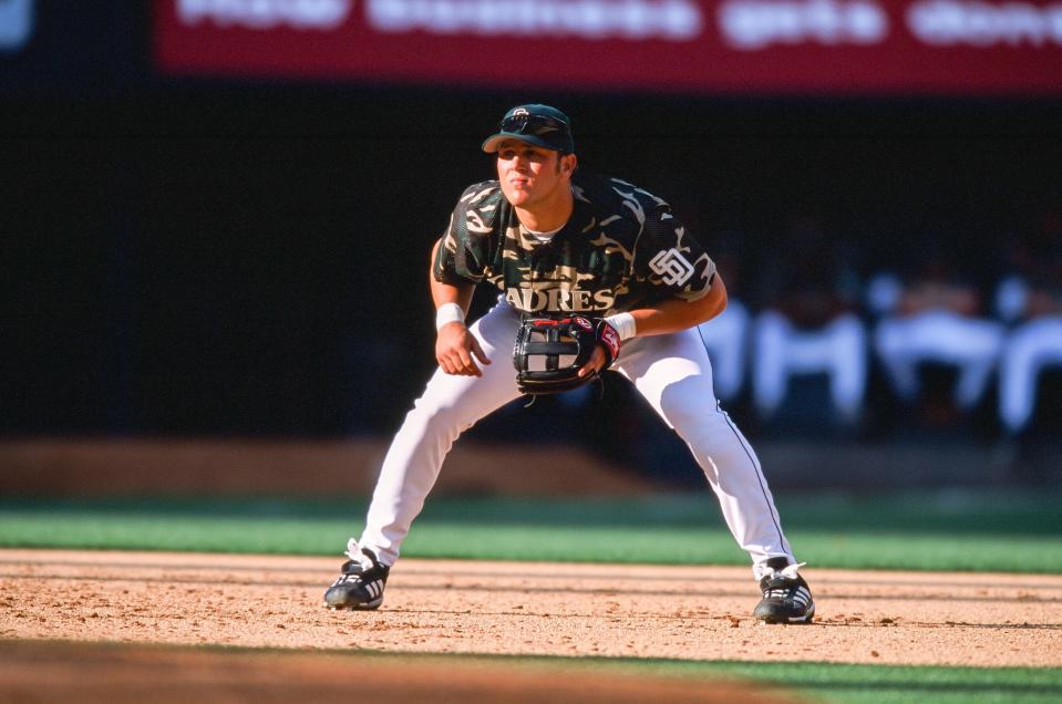 Sean Burroughs played seven seasons for four different teams: the Padres, Rays, Diamondbacks and Twins. (Photo by Sporting News via Getty Images)